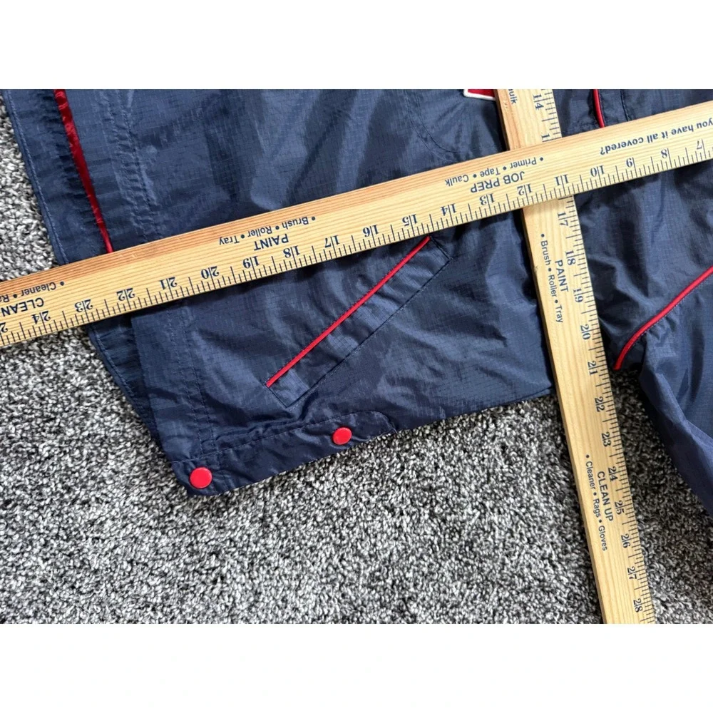 Boston Red Sox G-III Sports Carl Banks Navy Blue Windbreaker Jacket Youth Large